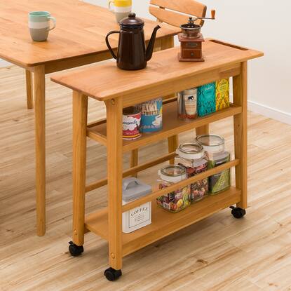 ワゴン アルナス80 Lbr 通販 ニトリネット 公式 家具 インテリア通販