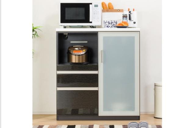 ｶｳﾝﾀｰ Nﾎﾟｽﾃｨｱ 90 BK | ニトリネット【公式】 家具・インテリア通販