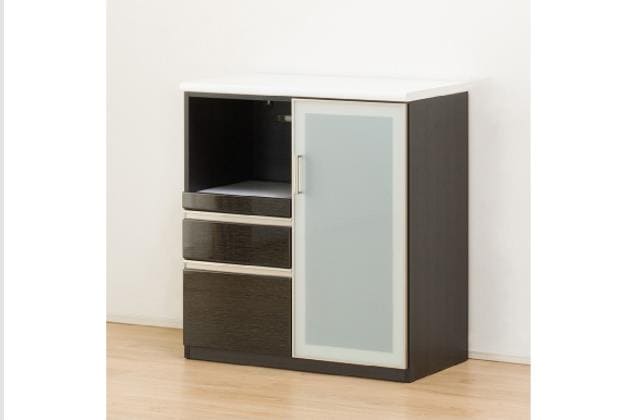 ｶｳﾝﾀｰ Nﾎﾟｽﾃｨｱ 90 BK | ニトリネット【公式】 家具・インテリア通販