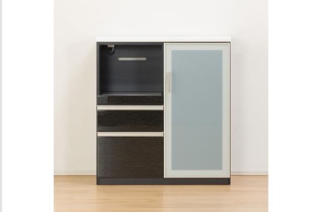 ｶｳﾝﾀｰ Nﾎﾟｽﾃｨｱ 90 BK | ニトリネット【公式】 家具・インテリア通販