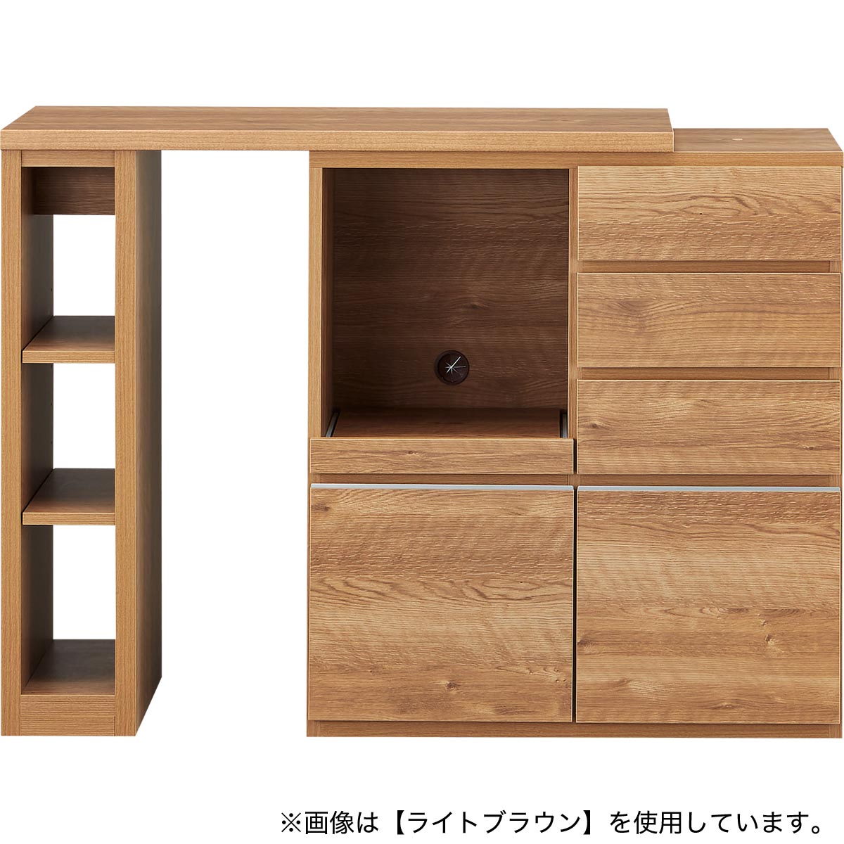 伸縮カウンター(DM02K OP100MBR) | ニトリネット【公式】 家具