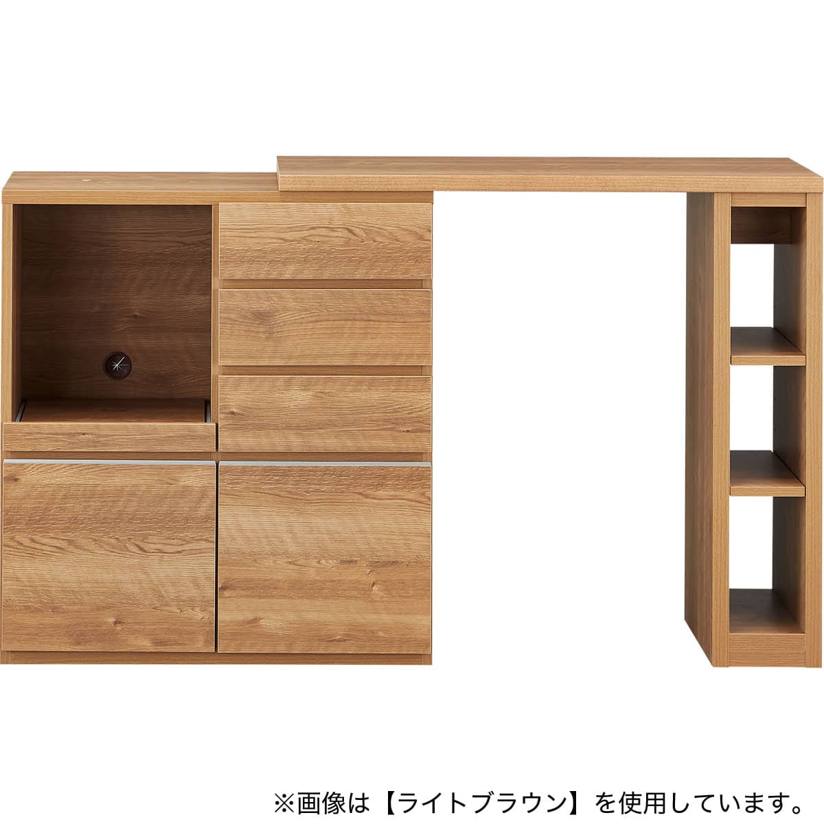 伸縮カウンター(DM02K OP100MBR) | ニトリネット【公式】 家具