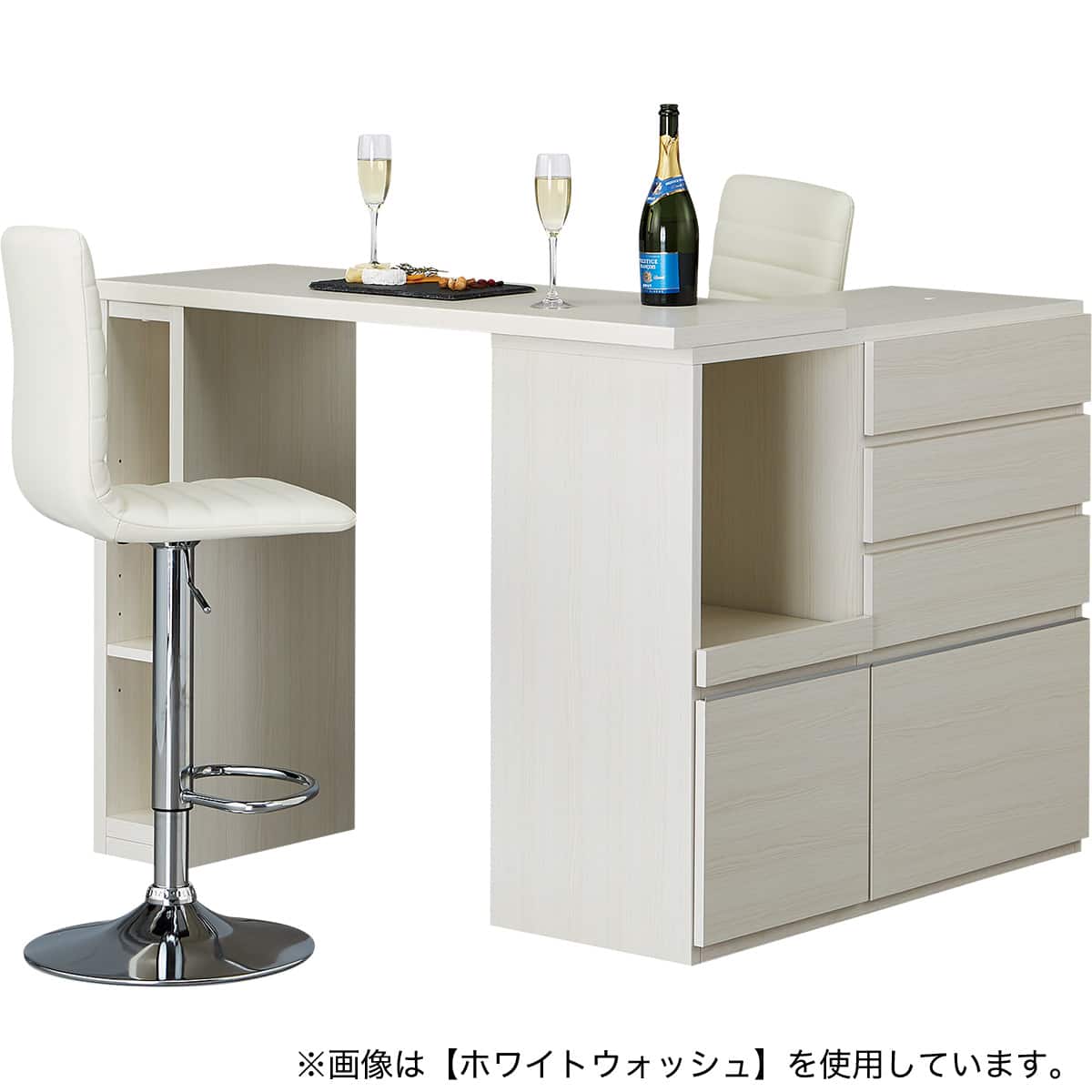 伸縮カウンター (DM02K OP119LBR) | ニトリネット【公式】 家具