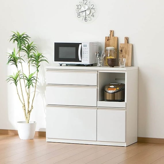 キッチンカウンター(アルミナ2 100CT WH) 1枚目画像