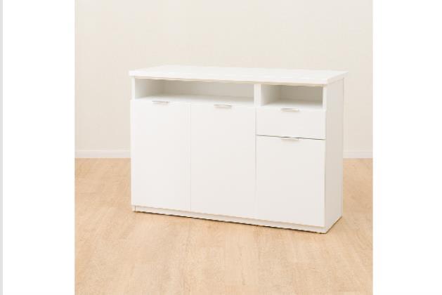 ﾊﾞｰｶｳﾝﾀｰ ｴﾄﾅ 120BC WH/SI | ニトリネット【公式】 家具・インテリア通販