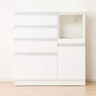 キッチンカウンター(レジューム 90SH-R WH) 6枚目画像