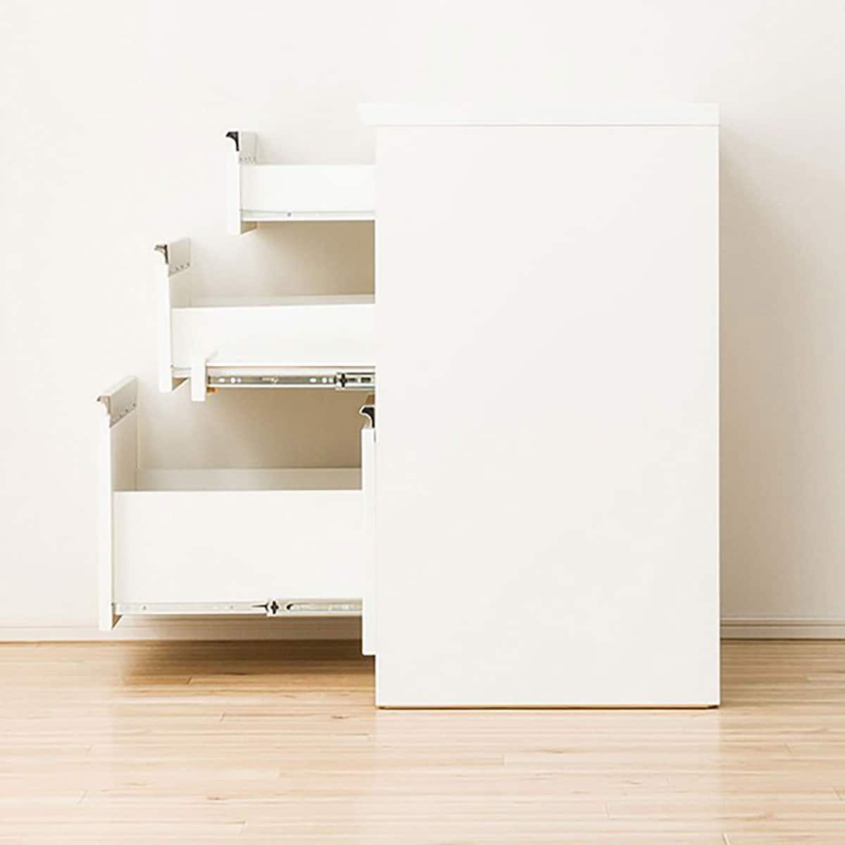 キッチンカウンター(レジューム 90SL-R WH) | ニトリネット