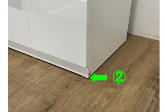 カウンターレジューム 90QL-R WH 7枚目画像