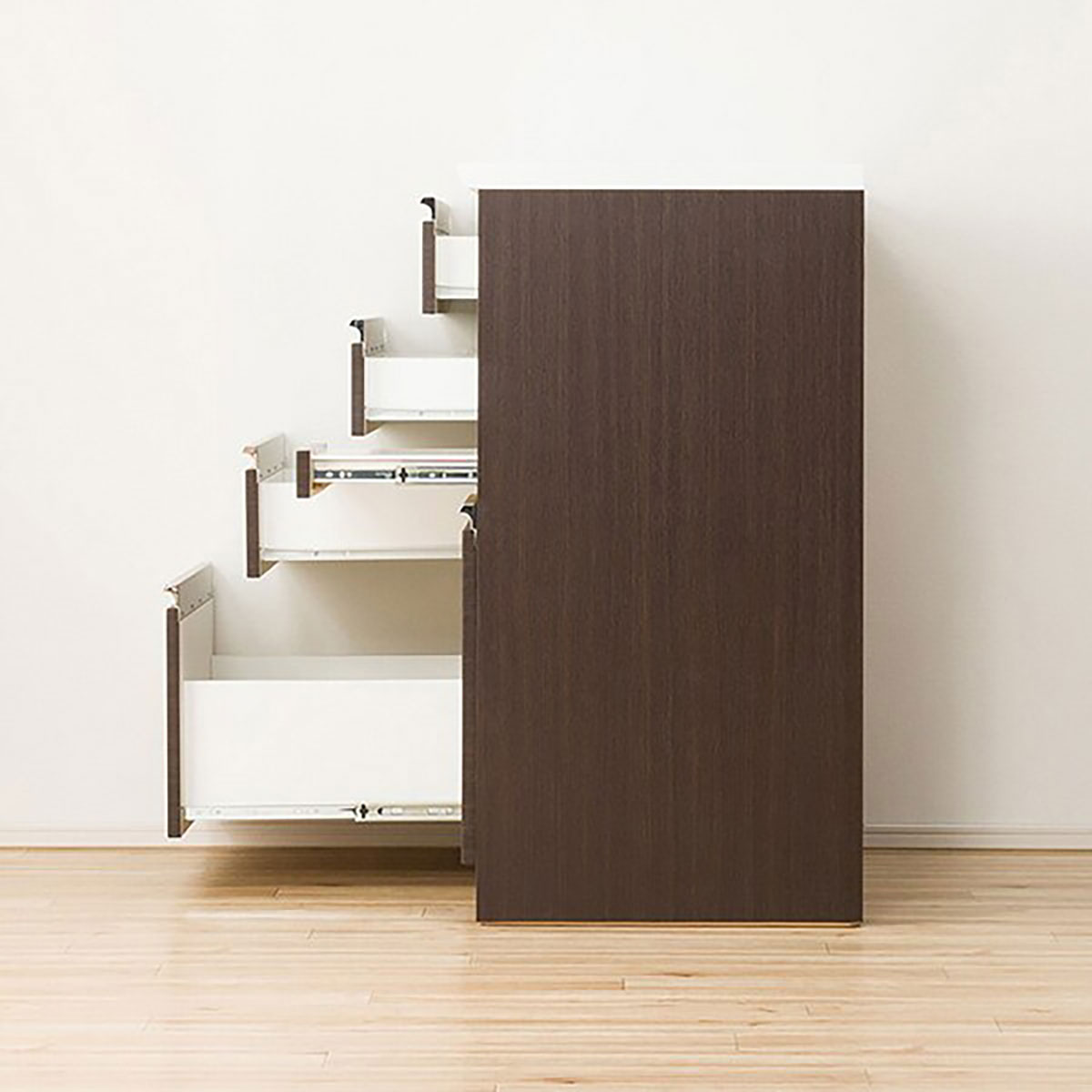 キッチンカウンター(レジューム 90SH-R DBR) | ニトリネット