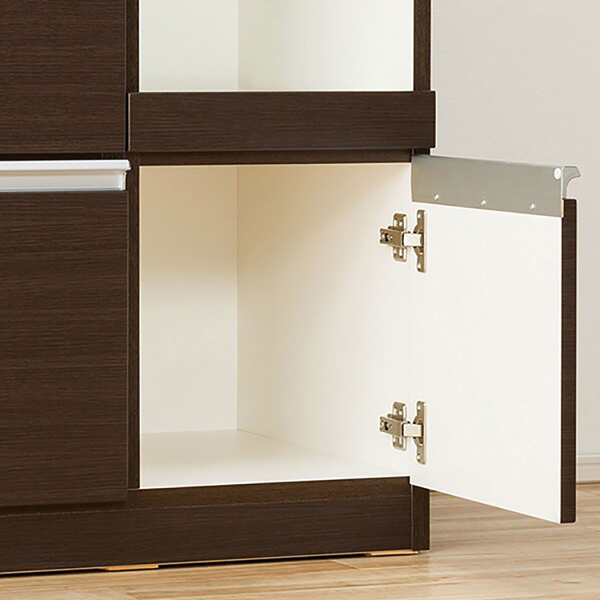 キッチンカウンター(レジューム 90QL-R DBR) | ニトリネット【公式