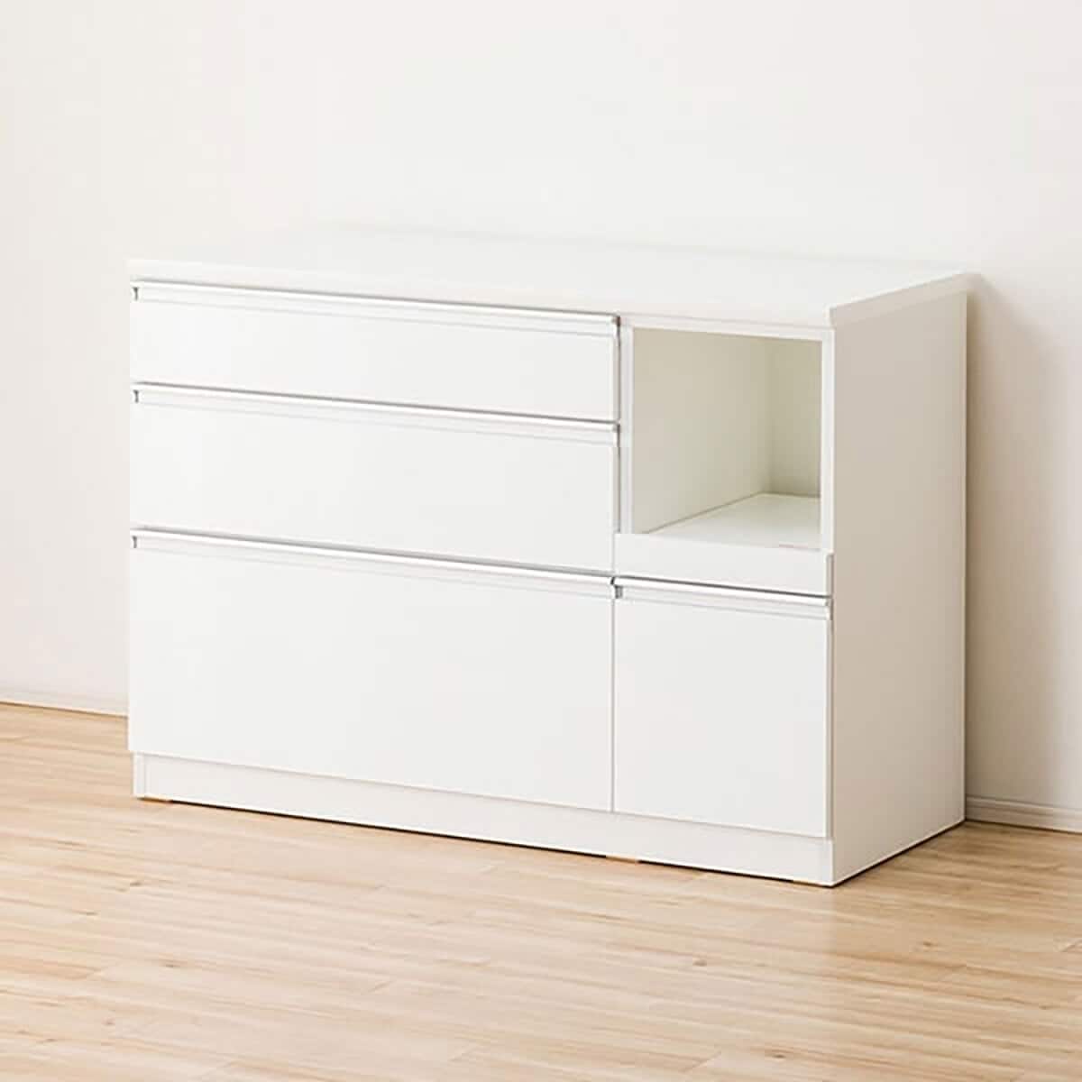 キッチンカウンター(レジューム 120-2SL-R WH) | ニトリネット