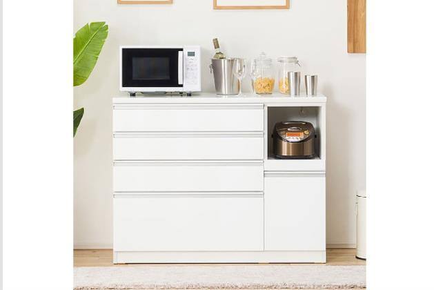 【送料無料】ニトリ キッチンカウンター レジューム 120-2SH-R WH ｶｳﾝﾀｰﾚｼﾞｭｰﾑ 120-2QH-R WH | ニトリネット【公式】 家具・インテリア通販