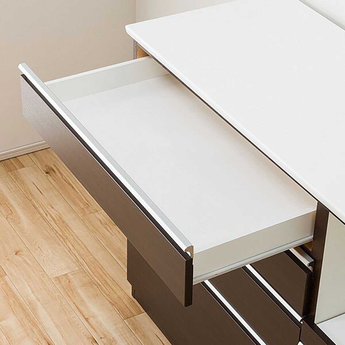 キッチンカウンター(レジューム 120-2SH-R DBR) | ニトリネット【公式