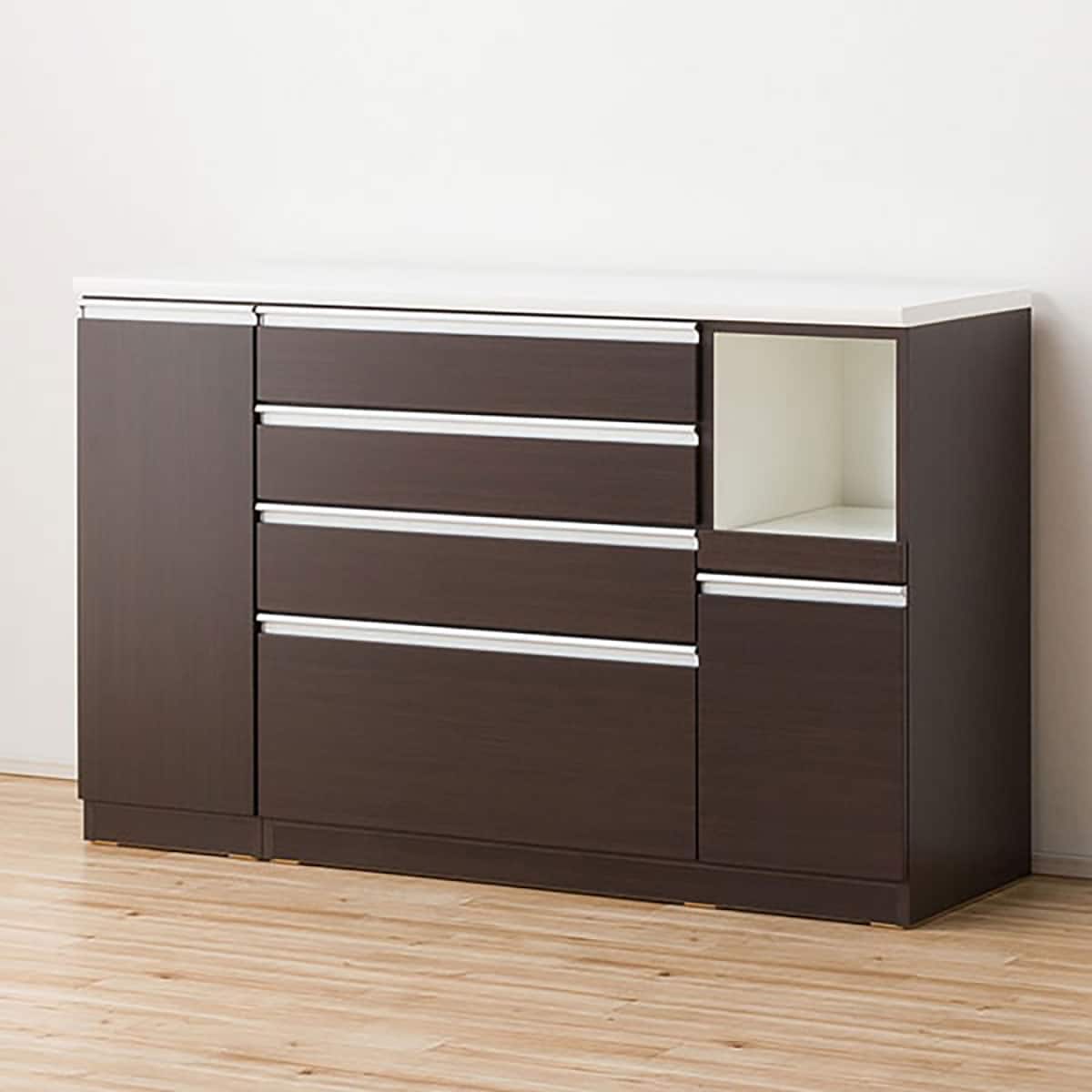 ニトリ　キッチンカウンター　レジューム　150センチ キッチンカウンター(レジューム 150TH-R WH) | ニトリネット