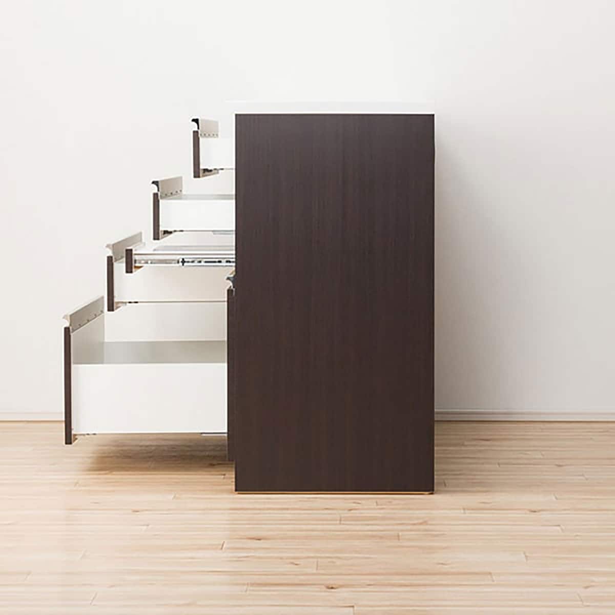 キッチンカウンター(レジューム 150QH-R DBR) | ニトリネット【公式