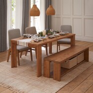 ダイニングテーブルセット ANM001DT LBR(Living in Comfort)