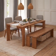 ダイニングテーブルセット ANM001DT LBR(Living in Comfort)