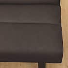 リビングダイニング2人掛け合皮ソファ(DL332 DBR) 11枚目画像