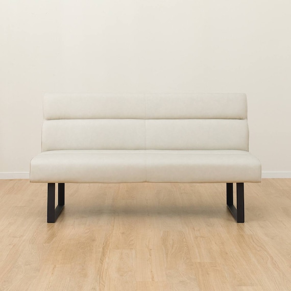 リビングダイニング2人掛け合皮ソファ(DL332 IV) 6枚目画像