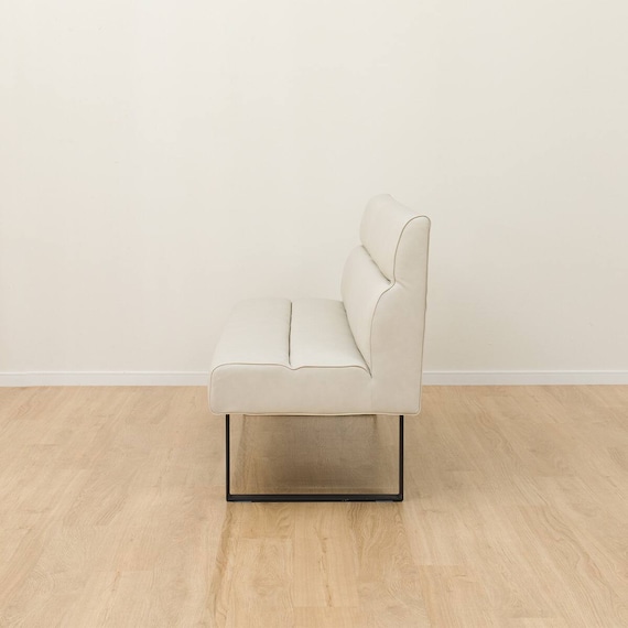 リビングダイニング2人掛け合皮ソファ(DL332 IV) 7枚目画像