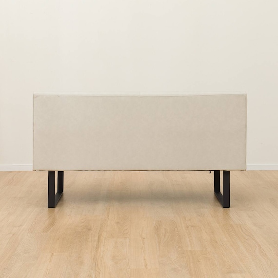 リビングダイニング2人掛け合皮ソファ(DL332 IV) 8枚目画像