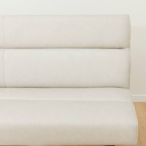 リビングダイニング2人掛け合皮ソファ(DL332 IV) 9枚目画像