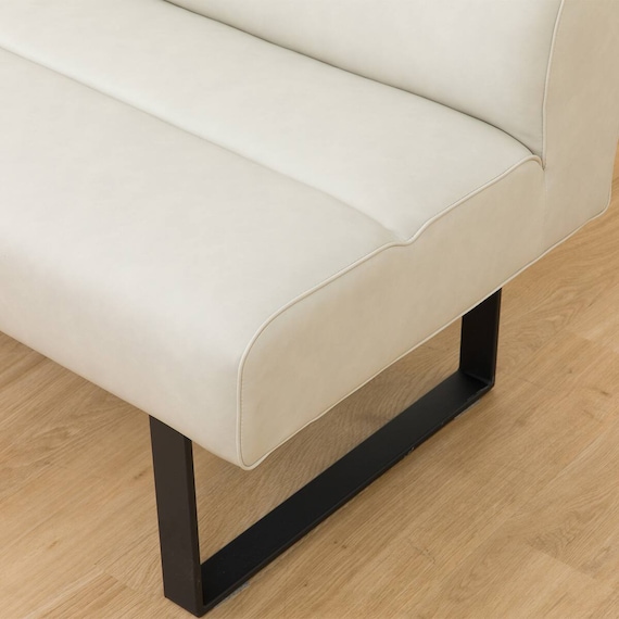 リビングダイニング2人掛け合皮ソファ(DL332 IV) 10枚目画像