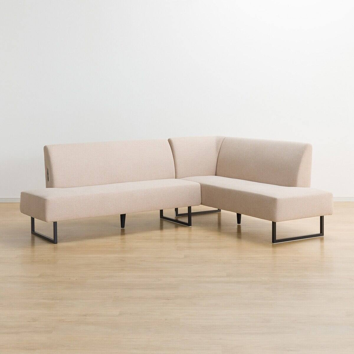 リビングダイニングソファ 布張りタイプ (LD2 左コーナー/AQ-BE