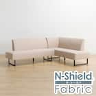 傷・汚れに強い リビングダイニングソファ 布張りタイプ (LD2 左コーナー/NSF-BE) 1枚目画像