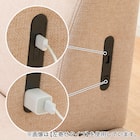 傷・汚れに強い リビングダイニングソファ 布張りタイプ (LD2 左コーナー/NSF-BE) 9枚目画像