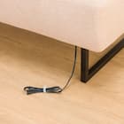 傷・汚れに強い リビングダイニングソファ 布張りタイプ (LD2 左コーナー/NSF-BE) 10枚目画像