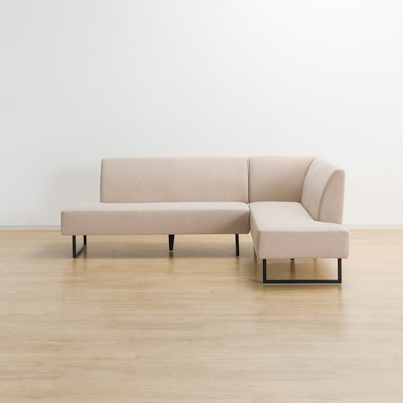 傷・汚れに強い リビングダイニングソファ 布張りタイプ (LD2 左コーナー/NSF-BE) 11枚目画像