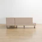 傷・汚れに強い リビングダイニングソファ 布張りタイプ (LD2 左コーナー/NSF-BE) 13枚目画像