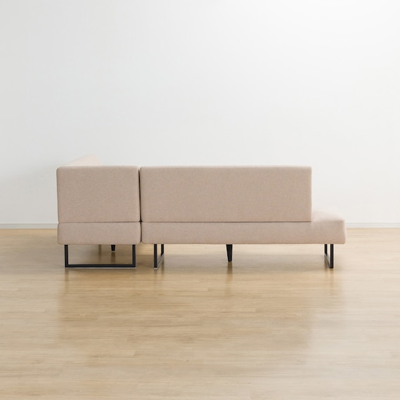 傷・汚れに強い リビングダイニングソファ 布張りタイプ (LD2 左コーナー/NSF-BE) 13枚目画像