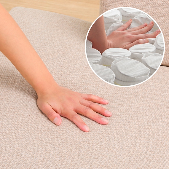 傷・汚れに強い リビングダイニングソファ 布張りタイプ (LD2 左コーナー/NSF-BE) 14枚目画像