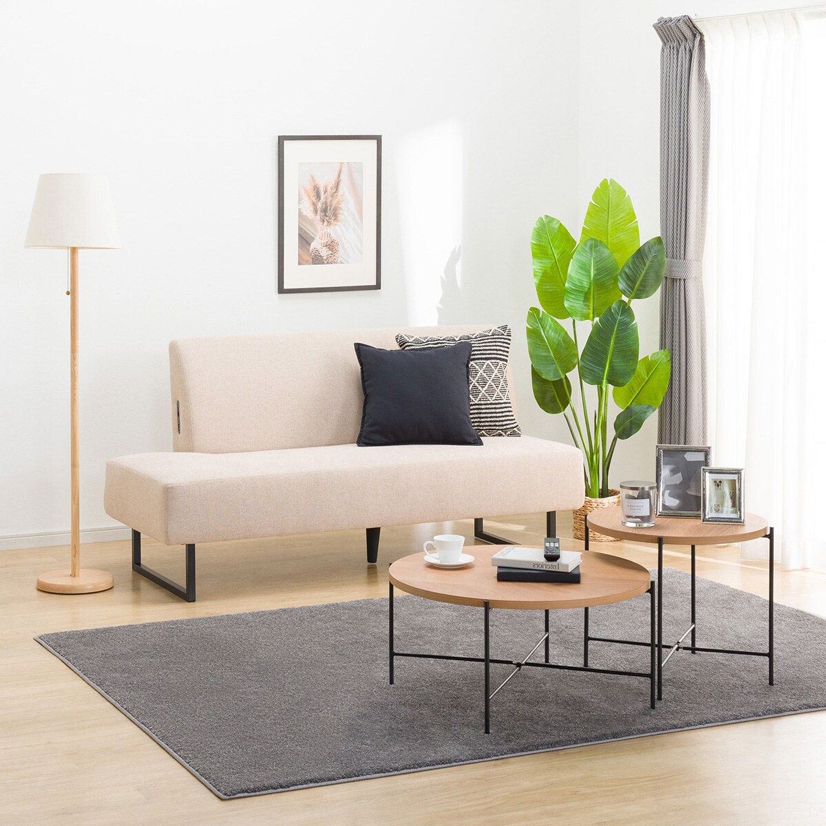 引き取り限定 ニトリ　ダイニングソファ ニトリ ダイニングソファー(引き取り限定)の通販 by たんたん's shop