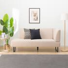 傷・汚れに強い リビングダイニングカウチソファ 布張りタイプ (左肘 LD2 NSF BE) 5枚目画像