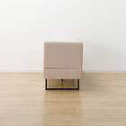 傷・汚れに強い リビングダイニングカウチソファ 布張りタイプ (左肘 LD2 NSF BE) 9枚目画像