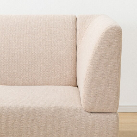 傷・汚れに強い リビングダイニングカウチソファ 布張りタイプ (左肘 LD2 NSF BE) 14枚目画像