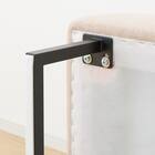 傷・汚れに強い リビングダイニングカウチソファ 布張りタイプ (左肘 LD2 NSF BE) 16枚目画像