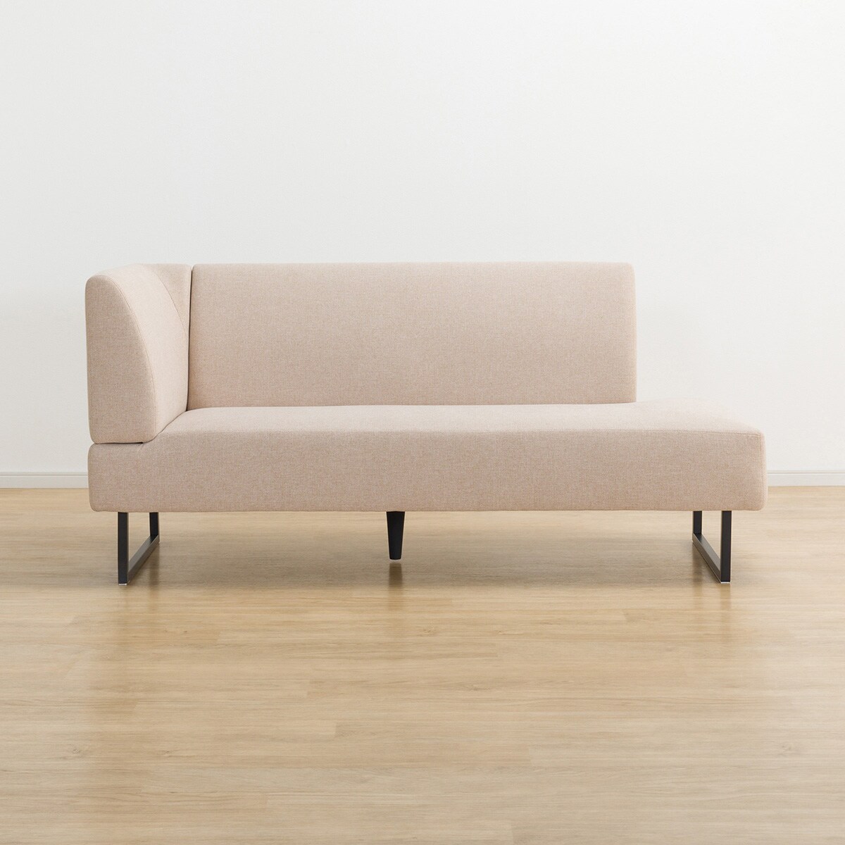 傷・汚れに強い リビングダイニングカウチソファ 布張りタイプ (右肘