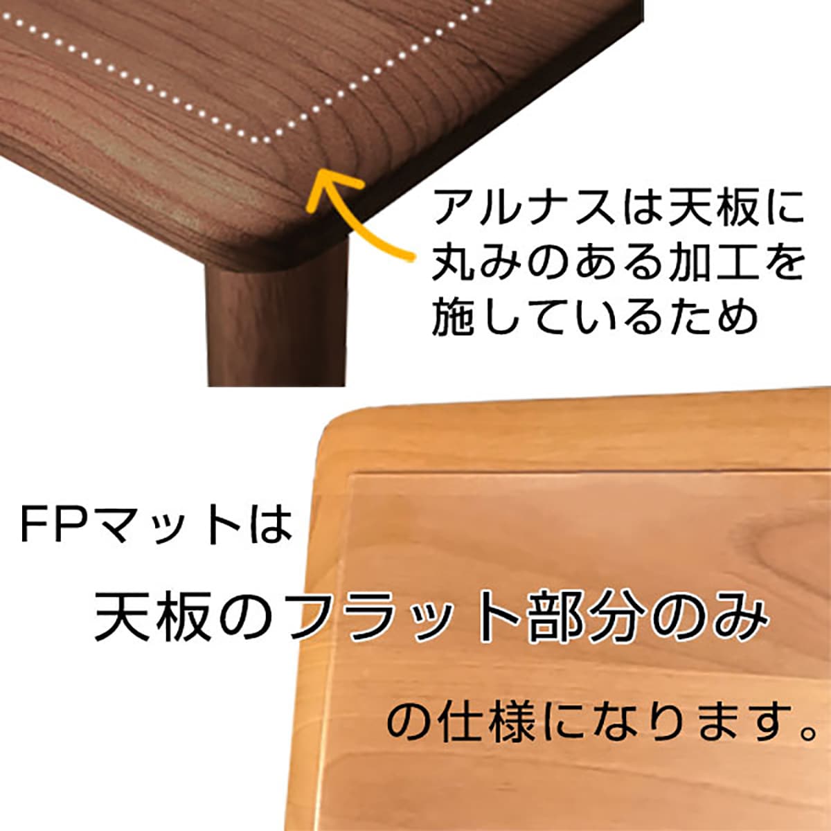 天然木ダイニングテーブル FPマット付（ニトリ製） 天然木ダイニングテーブル FPマット付（ニトリ製） 天然木ダイニング
