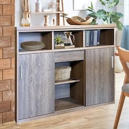 たっぷり収納のバーカウンター(リード)