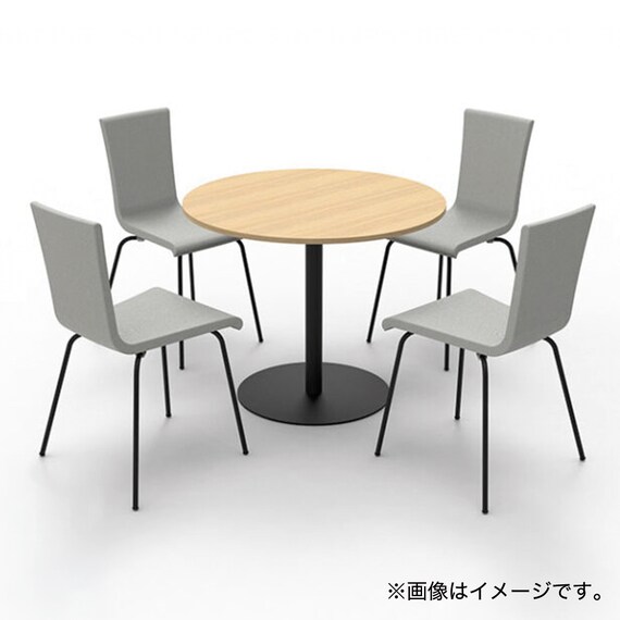 カフェテーブル(リスタ 900R WH) 9枚目画像