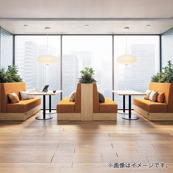 カフェテーブル(リスタ 7560 WH) 11枚目画像