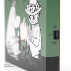 LEDキャンバスアートポスター ムーミン(グリーン) 8枚目画像