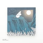 LEDキャンバスアートポスター ムーミン(ブルー) 1枚目画像