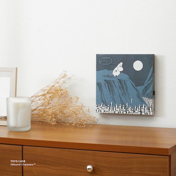 LEDキャンバスアートポスター ムーミン(ブルー) 6枚目画像