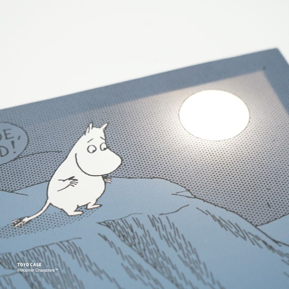 LEDキャンバスアートポスター ムーミン(ブルー) 10枚目画像