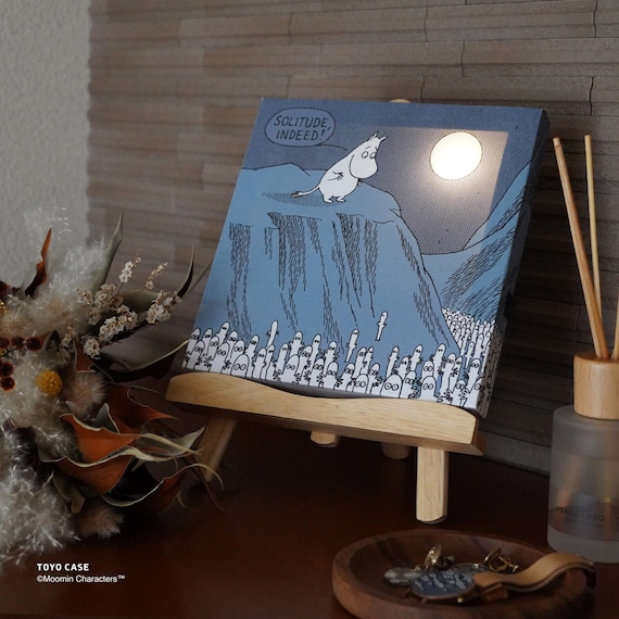 LEDキャンバスアートポスター ムーミン(ブルー) 12枚目画像